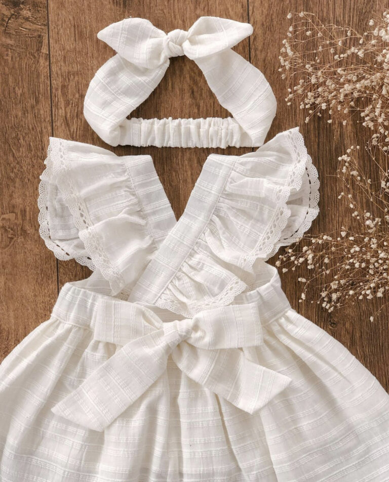 Bella White Dress - BonBona